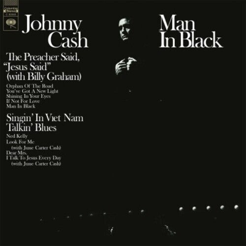 

Виниловая пластинка Cash, Johnny: Man In Black - Limited 180-Gram Crystal Clear Vinyl