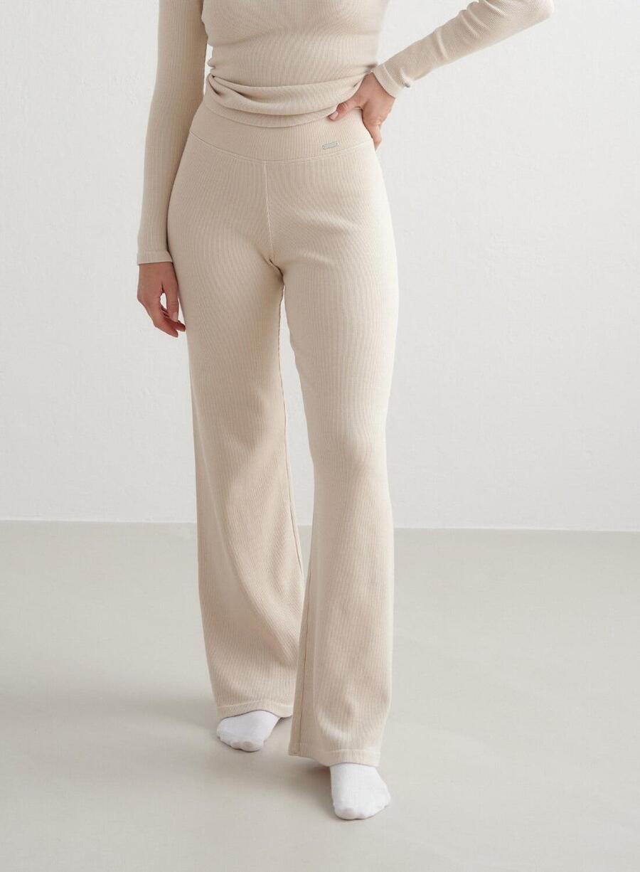 

AIM'N Женские шерстяные брюки широкого кроя с терморегулирующим кремом