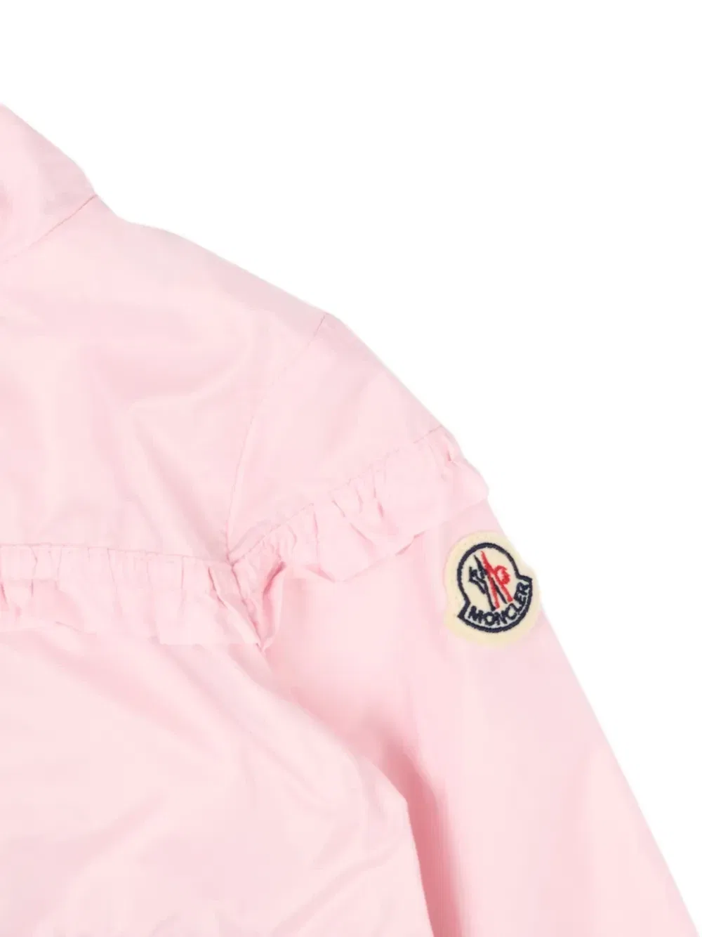 Куртка с оборками Moncler Enfant, розовый — фото 3