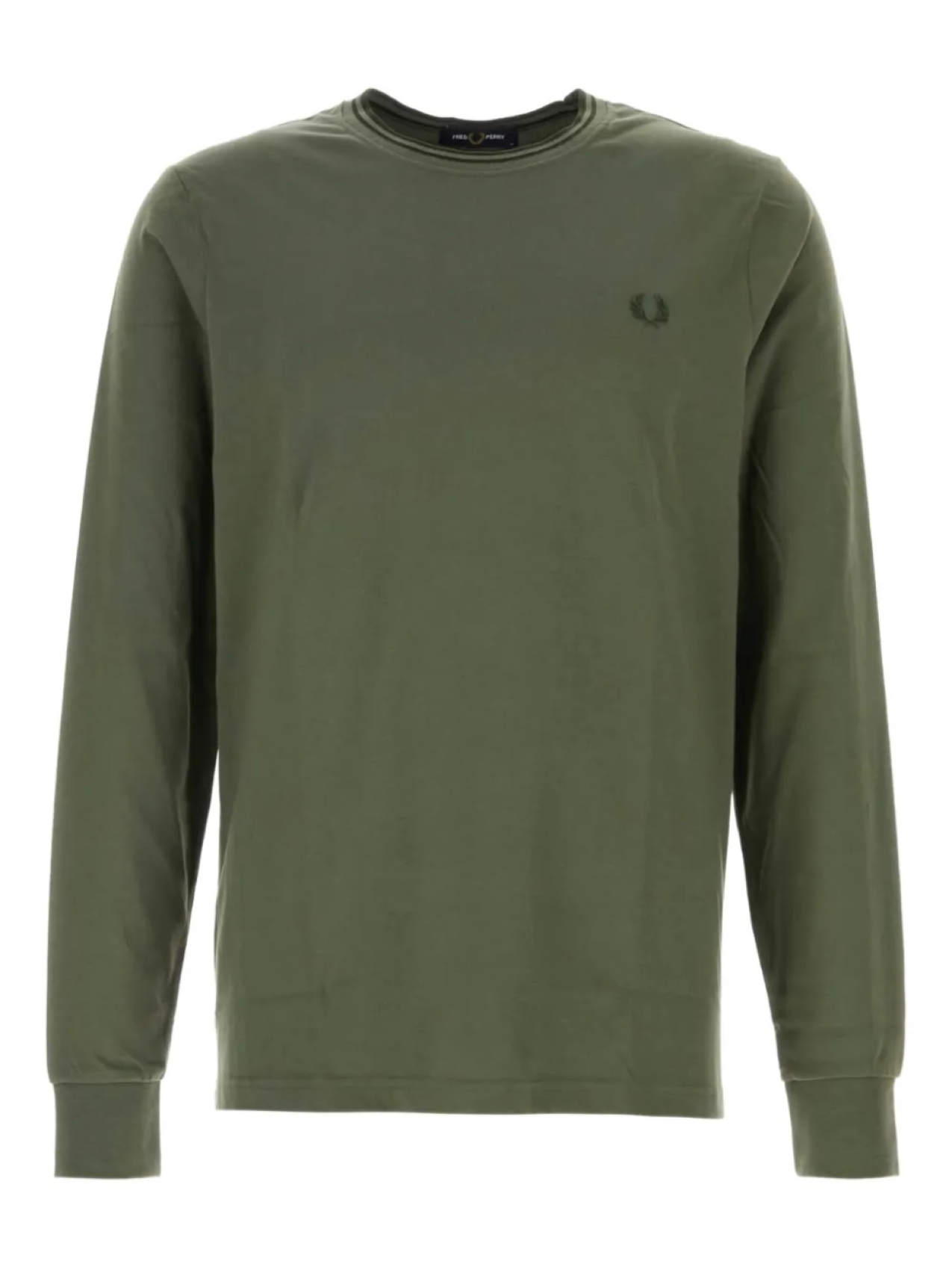 

Fred Perry logo-embroidered Футболка, зеленый