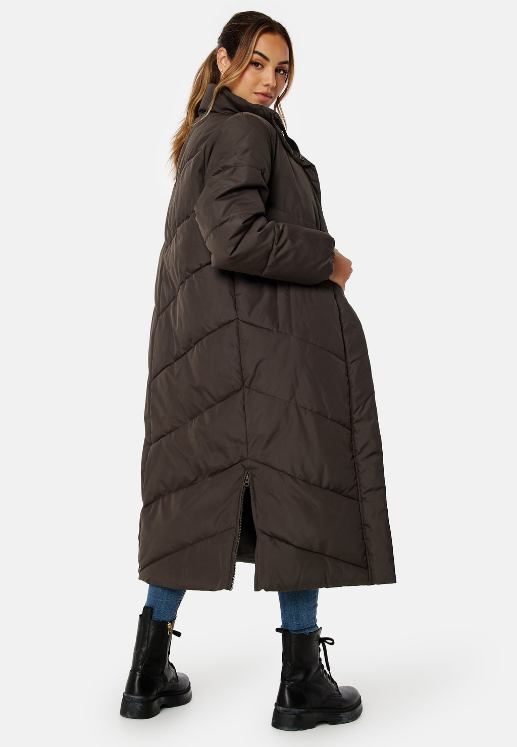 

Зимнее пальто PADDED COAT Bubbleroom, коричневый