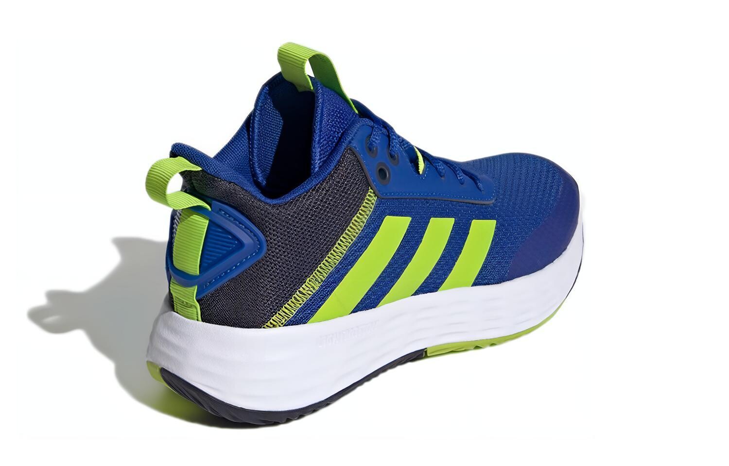 Баскетбольные кроссовки OwnTheGame 2.0 для детей, низкие, синие/зеленые Adidas — фото 3
