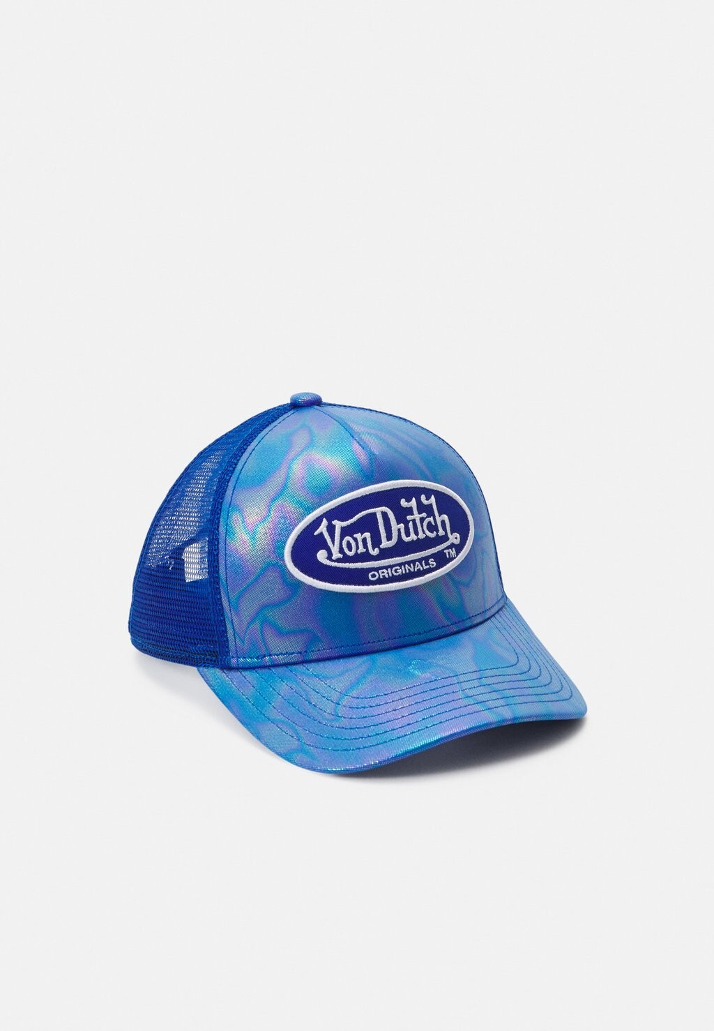 

Бейсболка TRUCKER ADELAIDE UNISEX Von Dutch, цвет blue metallic