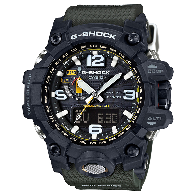 

Мужские часы MASTER OF G-LAND серии GWG-1000-1A3 черные CASIO