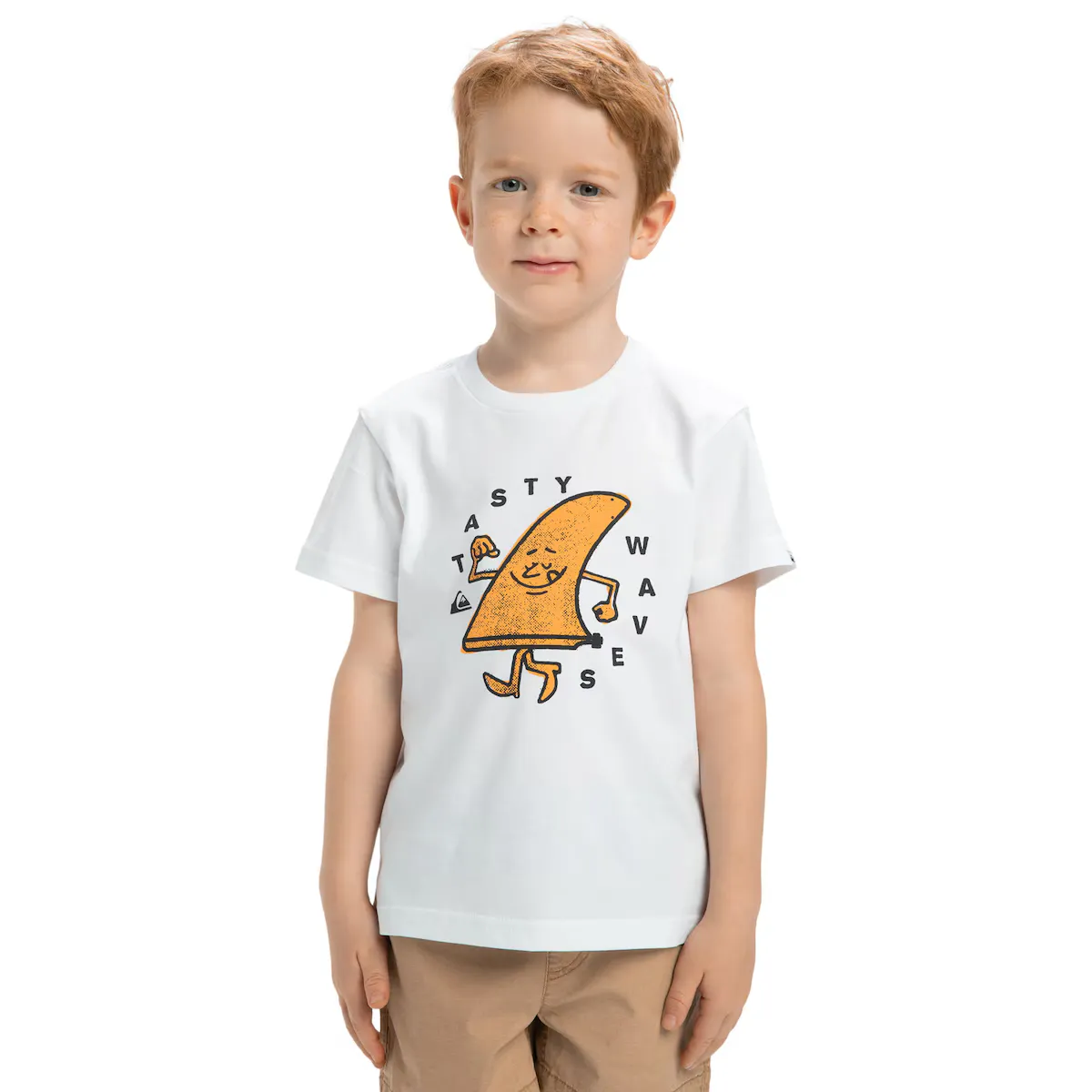 

Детская футболка Quiksilver Tasty Waves, белый