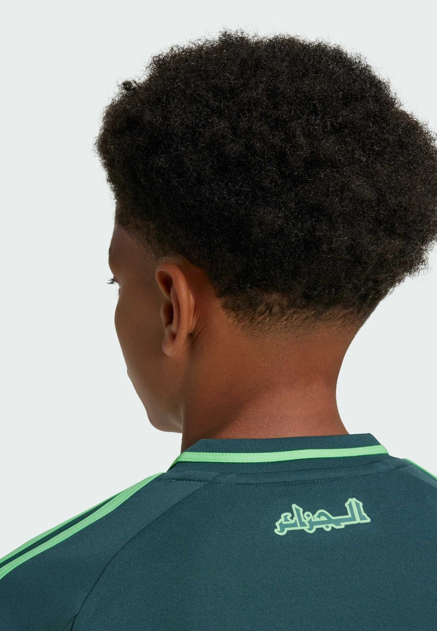 Футболка Adidas Performance ALGERIA 24 AWAY KIDS, Mineral Green/Green — фото 4