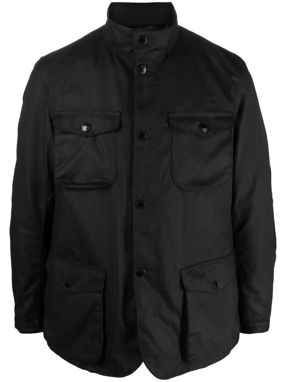 

Вощеная куртка Ogston Barbour, черный