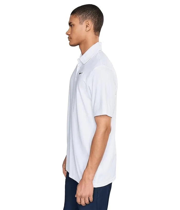 Поло Nike Dri-FIT Good Polo, белое с черным — фото 3