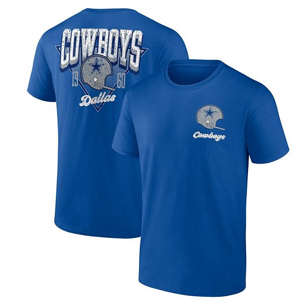 

Мужская футболка Royal Dallas Cowboys Never Over Fanatics