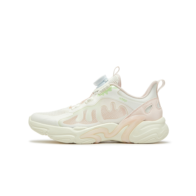 

XTEP Антискользящие износостойкие низкие повседневные кеды Sail White Pure Powder детские