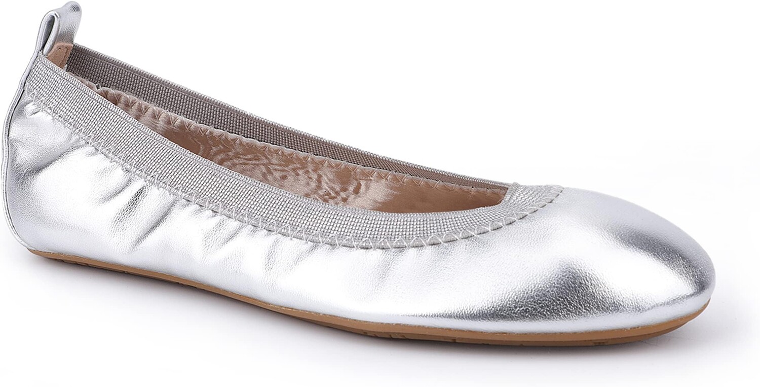 

Балетки Miss Samara Yosi Samra, цвет Silver Metallic