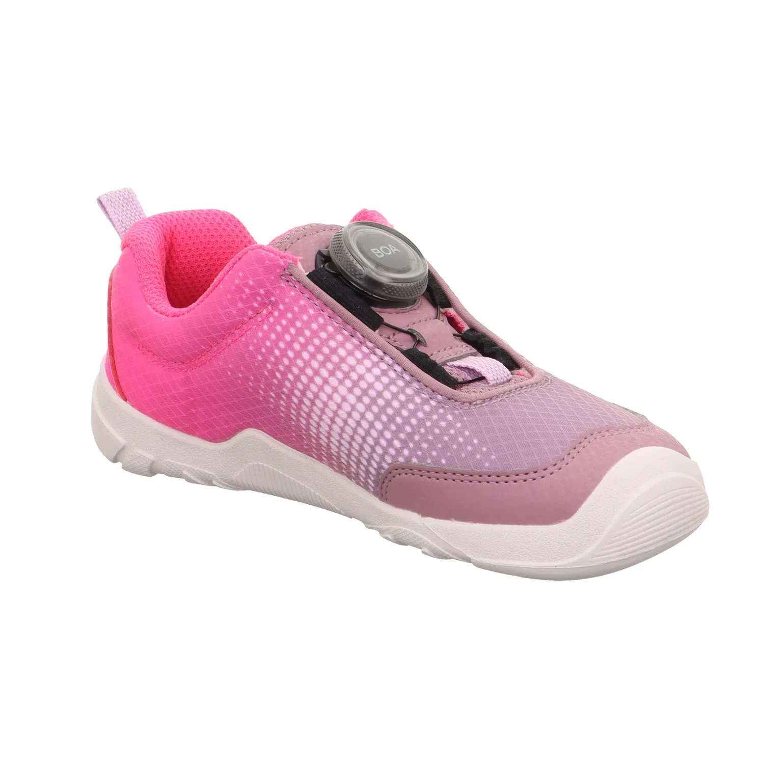 Кроссовки низкие, barfußschuh, Superfit, лиловый/розовый — фото 2