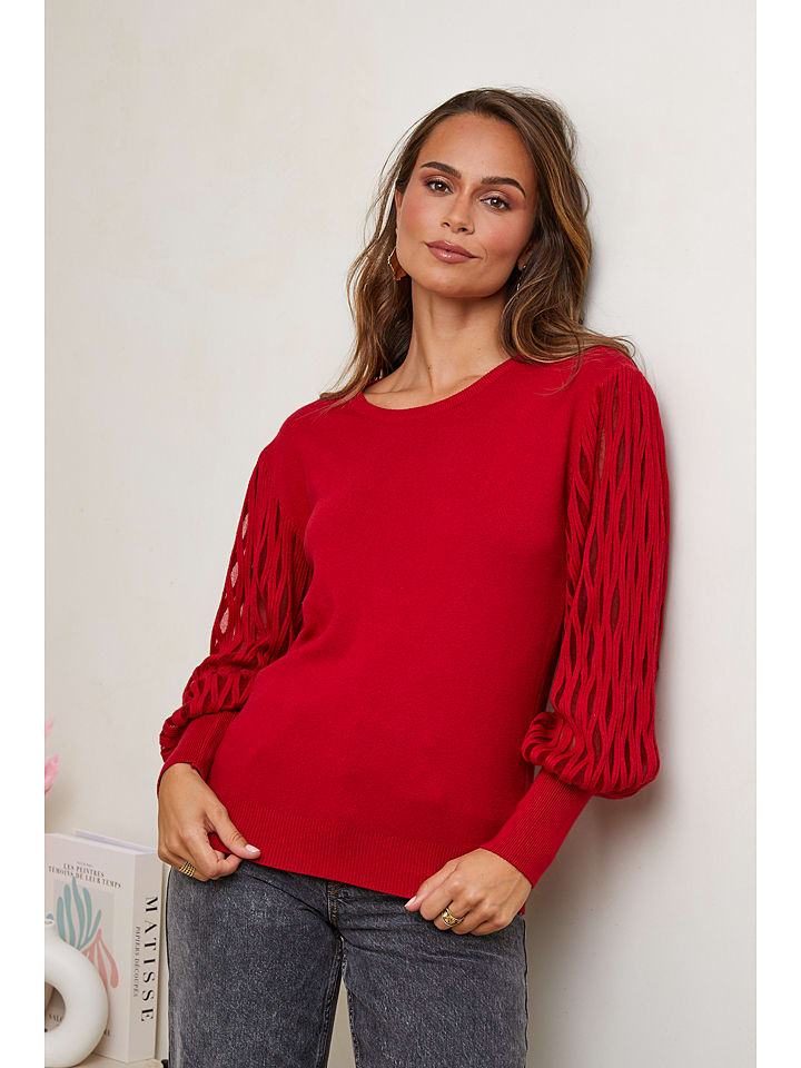 

Пуловер Soft Cashmere, красный