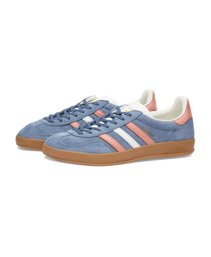 Синие кроссовки Gazelle для помещений Adidas Originals, синий — фото 2