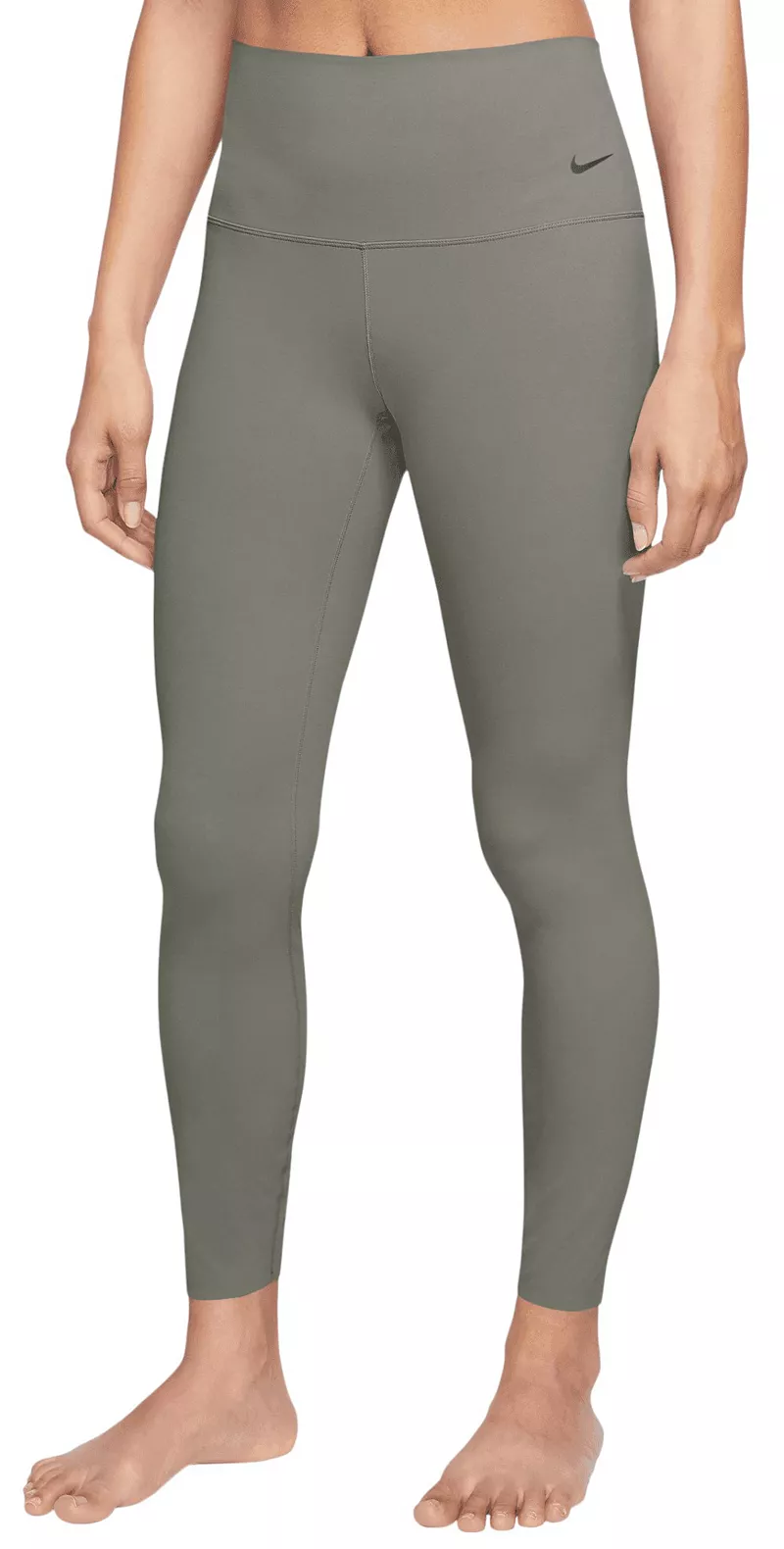 

Женские леггинсы Nike Zenvy с высокой талией и мягкой поддержкой размером 7/8, цвет Light Army