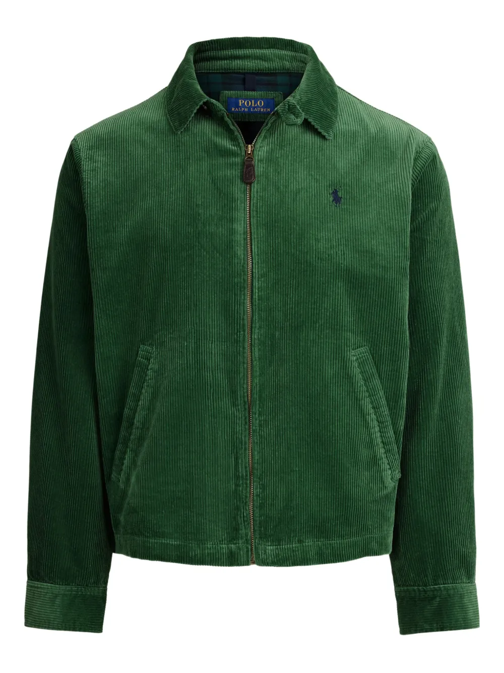 

Вельветовая куртка на молнии POLO RALPH LAUREN, зеленый