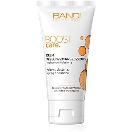 Крем для лица Bandi — Boost Care Дневной и ночной антивозрастной с коллагеном и эластином, 50 мл — фото 2