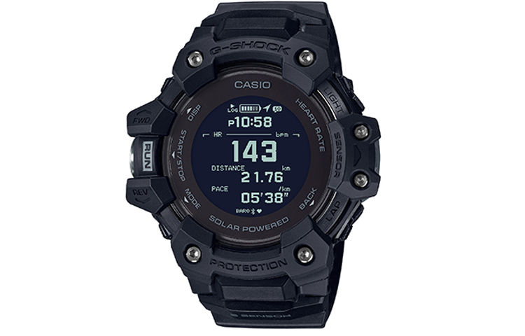 

CASIO Часы Men G-SQUAD Series Black Watch GBD-H1000-1PRD, Black Dial
