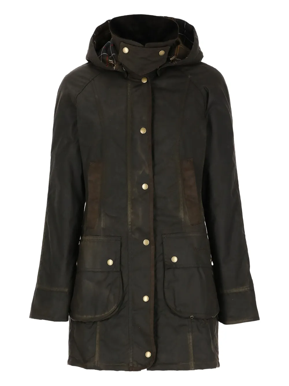 

Пальто с капюшоном Bower Barbour, коричневый