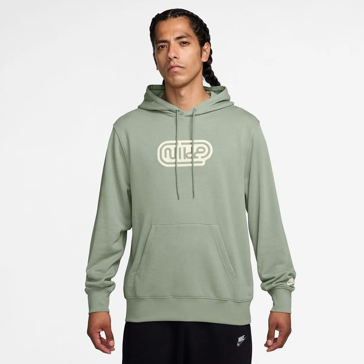 

Мужская толстовка Club French Terry Nike, зеленый