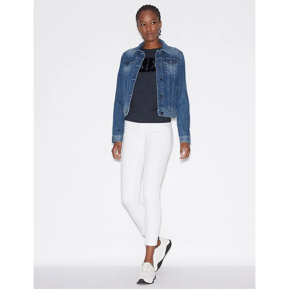 

Футболка Armani Exchange 8NYTDL_YJ73Z Long sleeve, белый