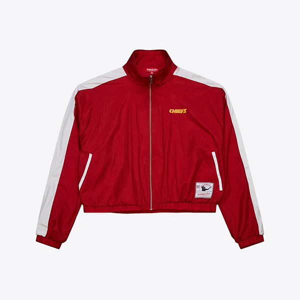 

Женская красная куртка Kansas City Chiefs с капюшоном и молнией Mitchell & Ness