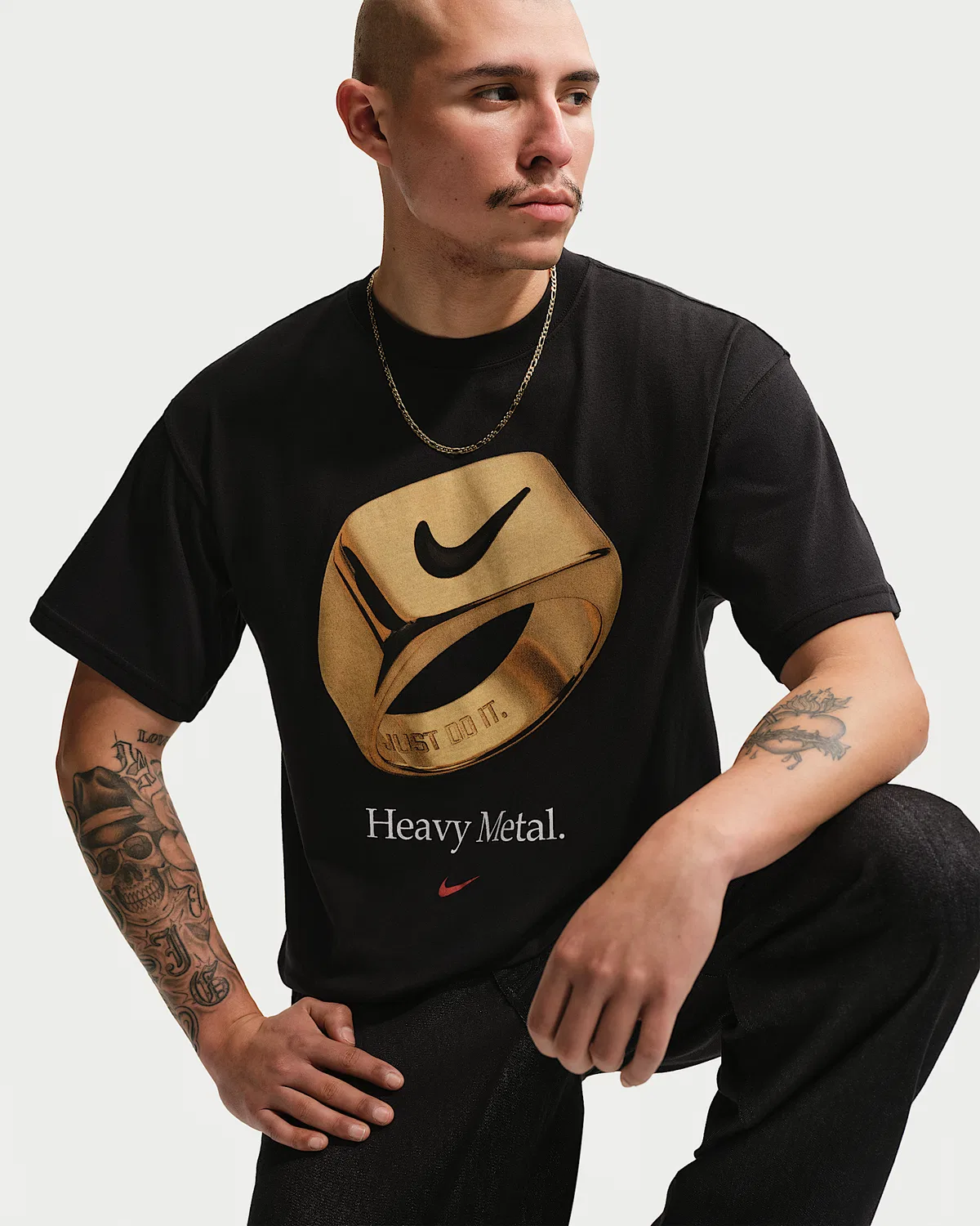 Мужская футболка Nike Sportswear, Black — фото 3