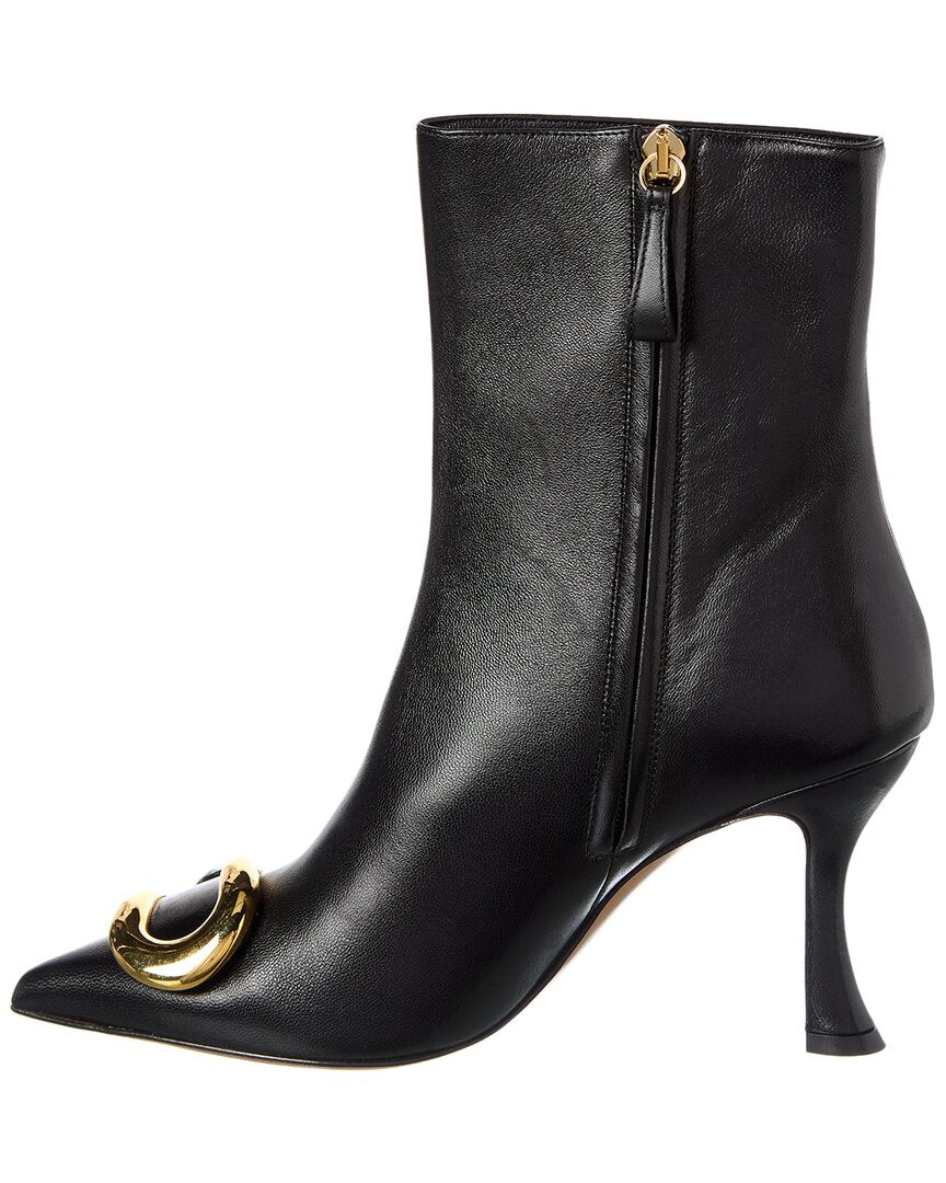 Кожаные ботильоны Alexandre Birman Harper 85, черный — фото 2
