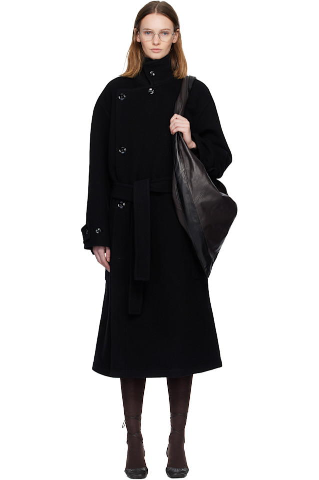 

Пальто-Накидка Lemaire, черный