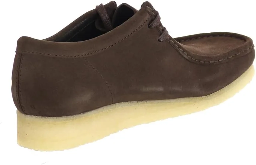Мужские кроссовки Clarks Originals Wallabee на шнуровке, коричневый — фото 4