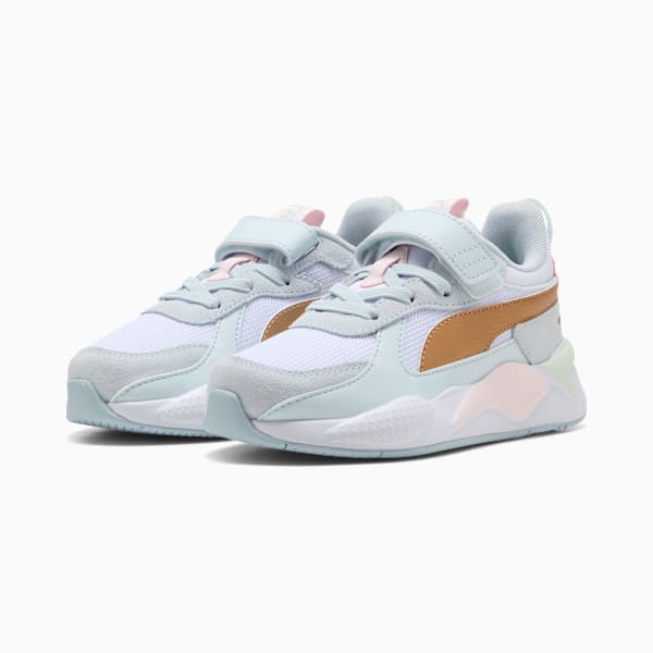 Маленькие дети не любят кроссовки Rs-X Metallic Puma, белый — фото 2