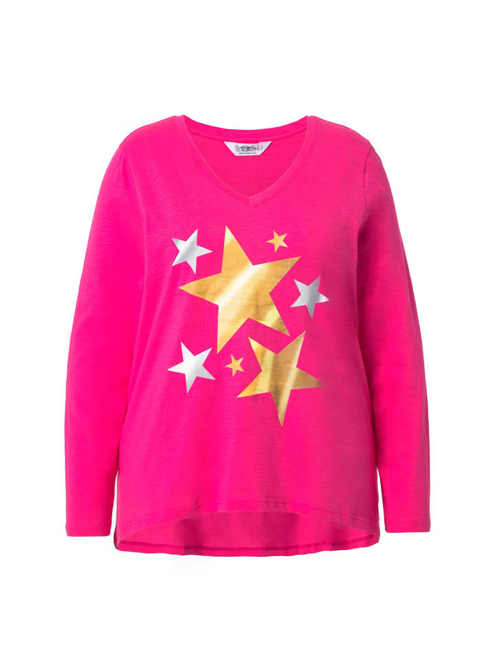 

Angel of Style Длинная футболка нежно-розового цвета, напоминающего цвет гибискуса, Розовый, Angel of Style Длинная футболка нежно-розового цвета, напоминающего цвет гибискуса