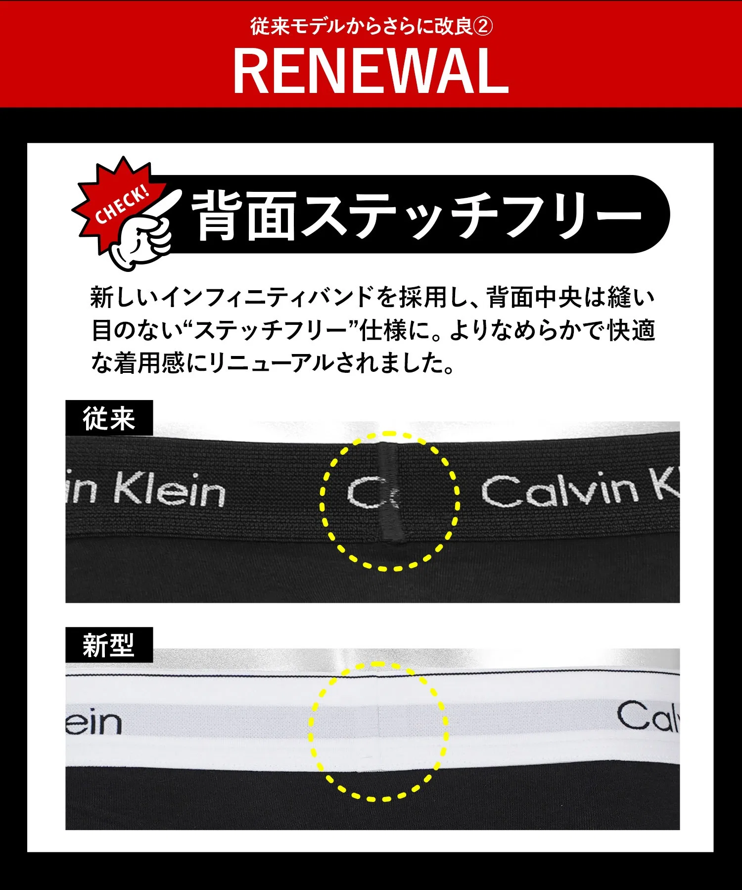 Мужские боксеры Calvin Klein ICON COTTON STRETCH RELAXED (комплект из 3 штук) — фото 3
