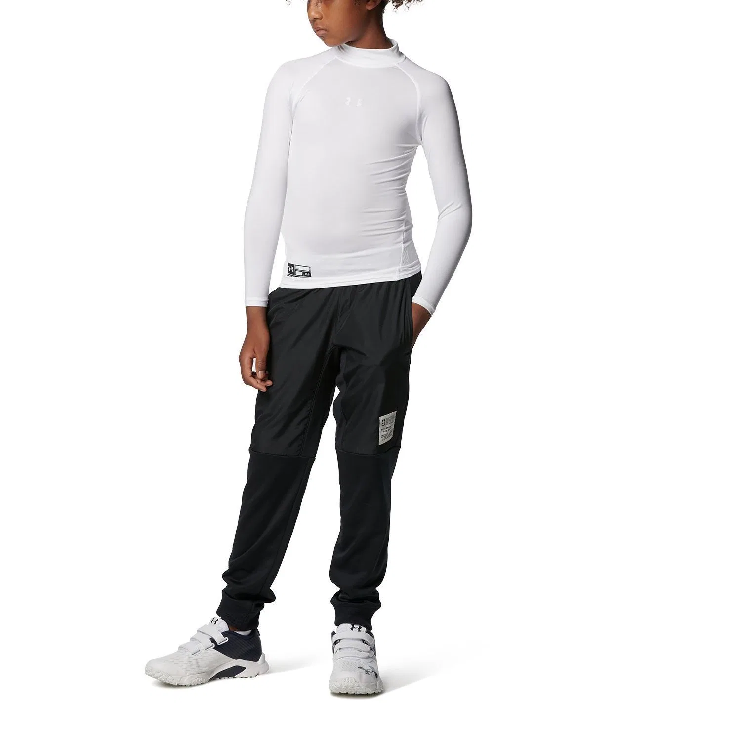 Футболка White Kids' Under Armour — фото 4