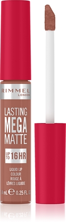 

Легкая матовая жидкая помада 16 ч Rimmel Lasting Mega Matte, Be My Baby 7,4 ml