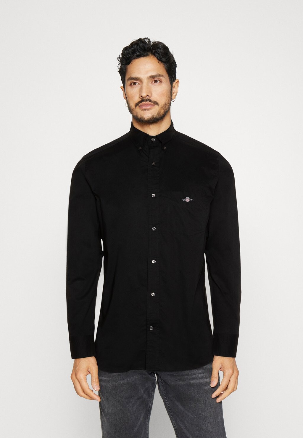 

Рубашка Poplin GANT, черный