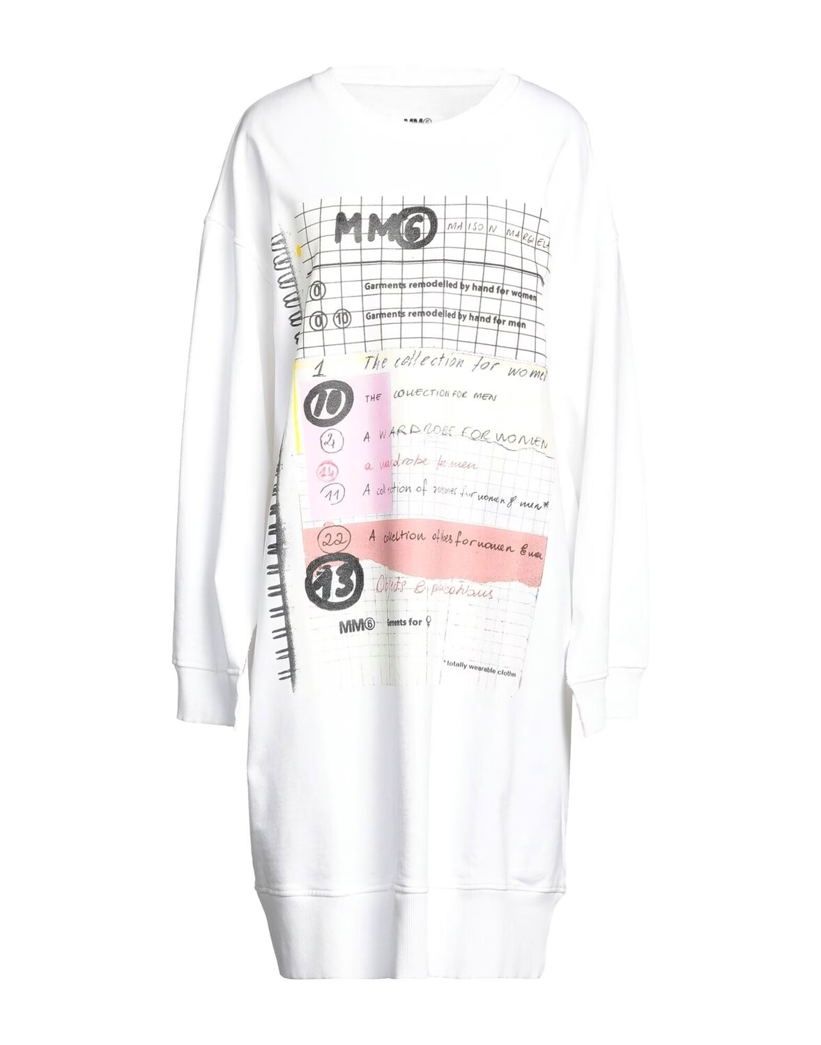 

Платье Mm6 Maison Margiela, белый