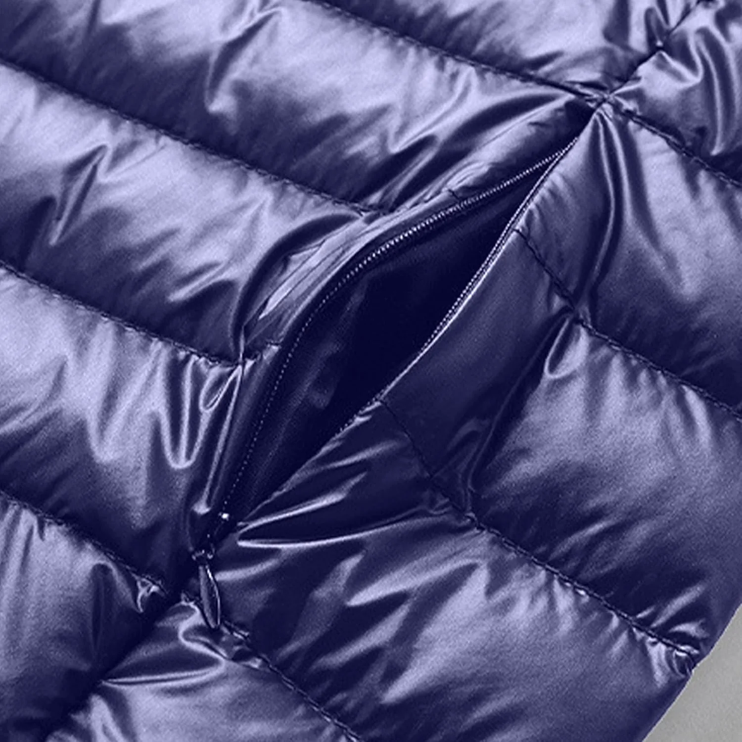 Мужская легкая пуховик Waterproof Windproof стеганая пуховая куртка, утепленная зимняя для путешествий Generic, синий — фото 3