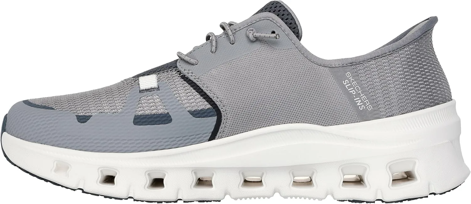 Мужские слипоны Skechers Glide Step Pro Sr с амортизацией пятки, обувь для медицинского персонала — фото 2