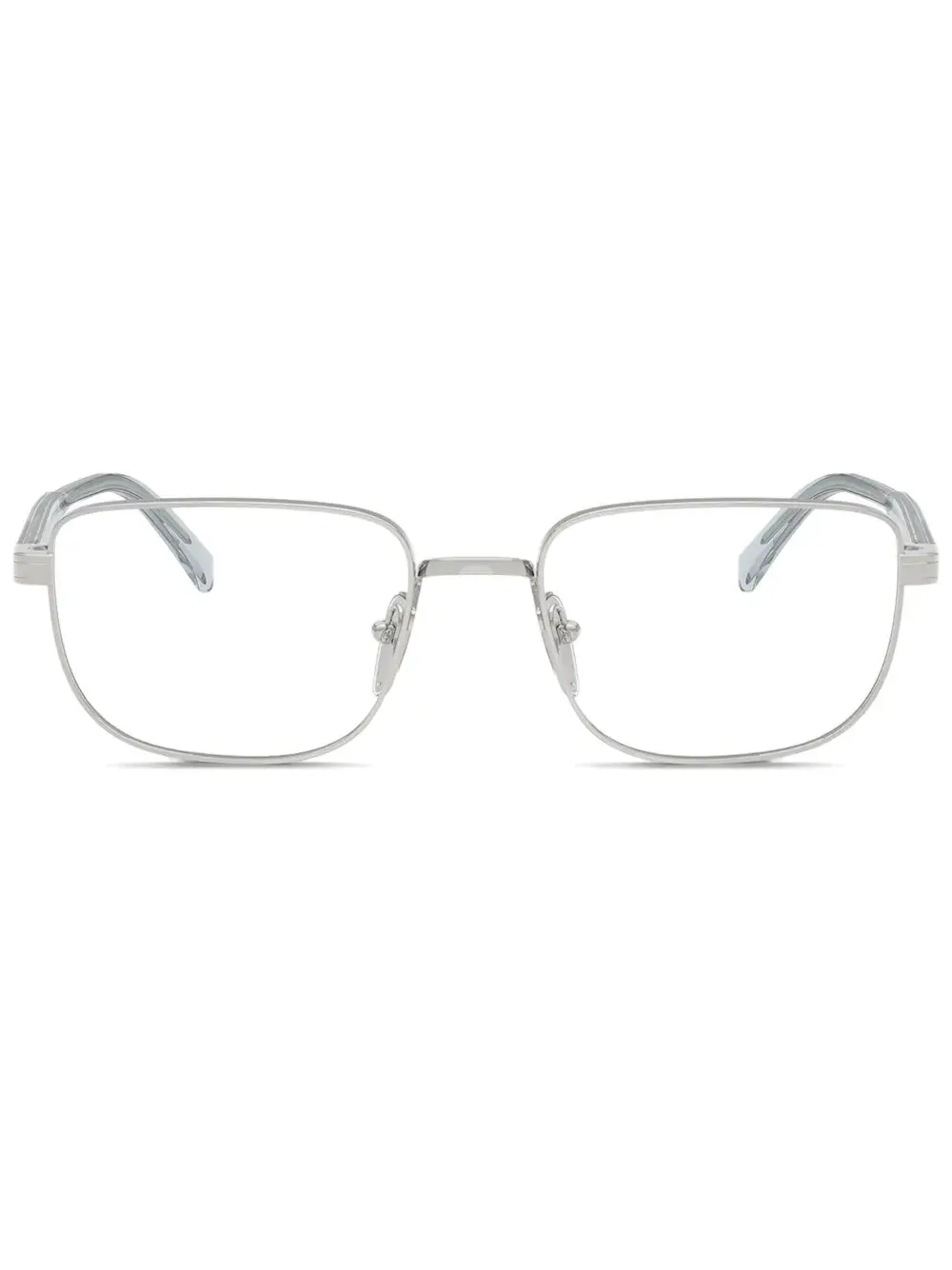 

Очки в квадратной оправе Prada, серебристый