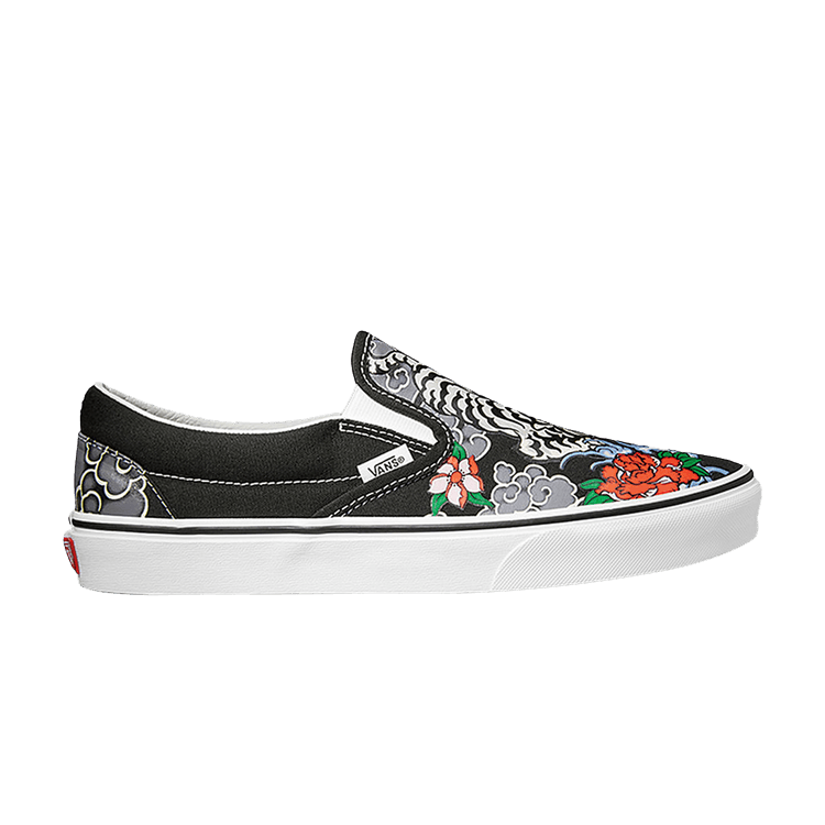 

Слипоны Classic Slip-On 'Tiger Floral', черный