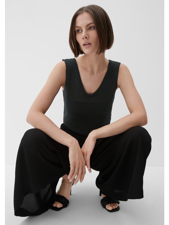 

Топ s.Oliver BLACK LABEL, черный