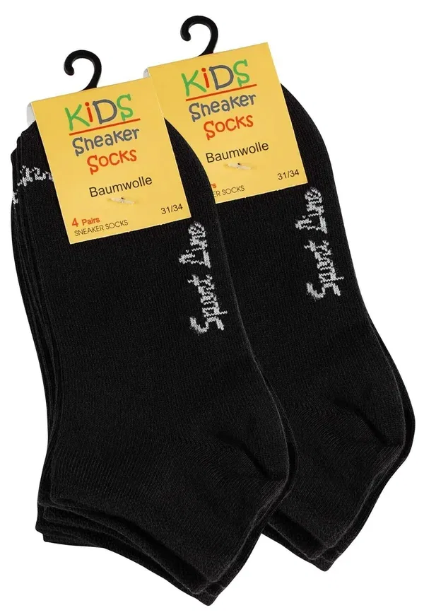 Носки спортивные Sport line 8 paar socks Yenita, черный — фото 3