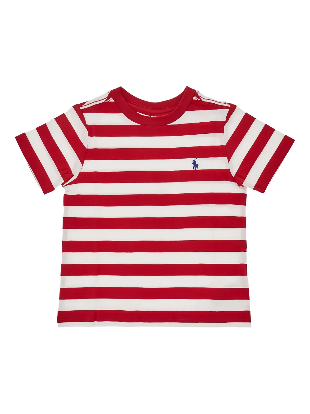 

Полосатая футболка Polo Ralph Lauren Kids, красный