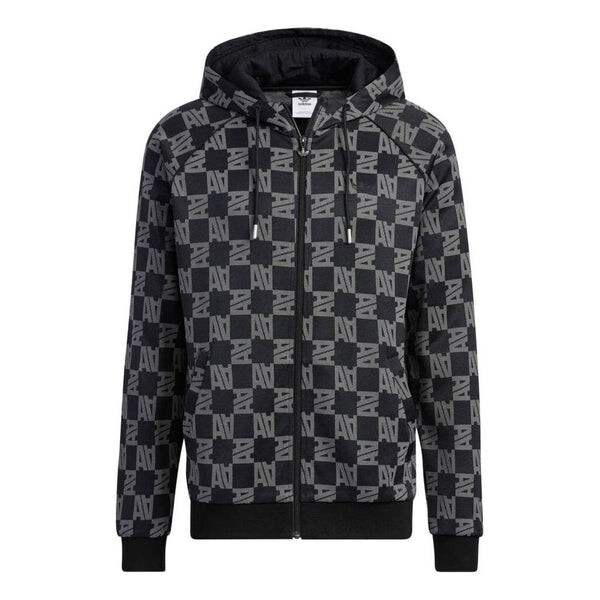 

Куртка adidas Monogram Jacket 'Black White', черный