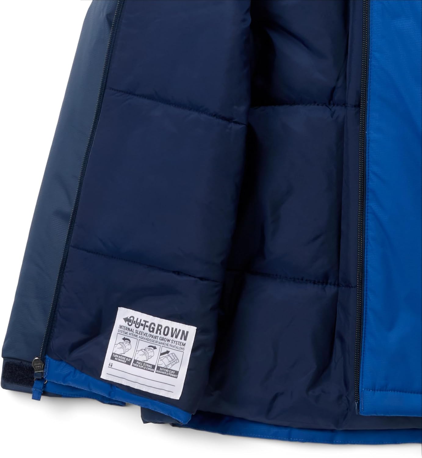 Куртка Columbia Boys Doug Firocious, Mountain Blue/Collegiate Navy — фото 3