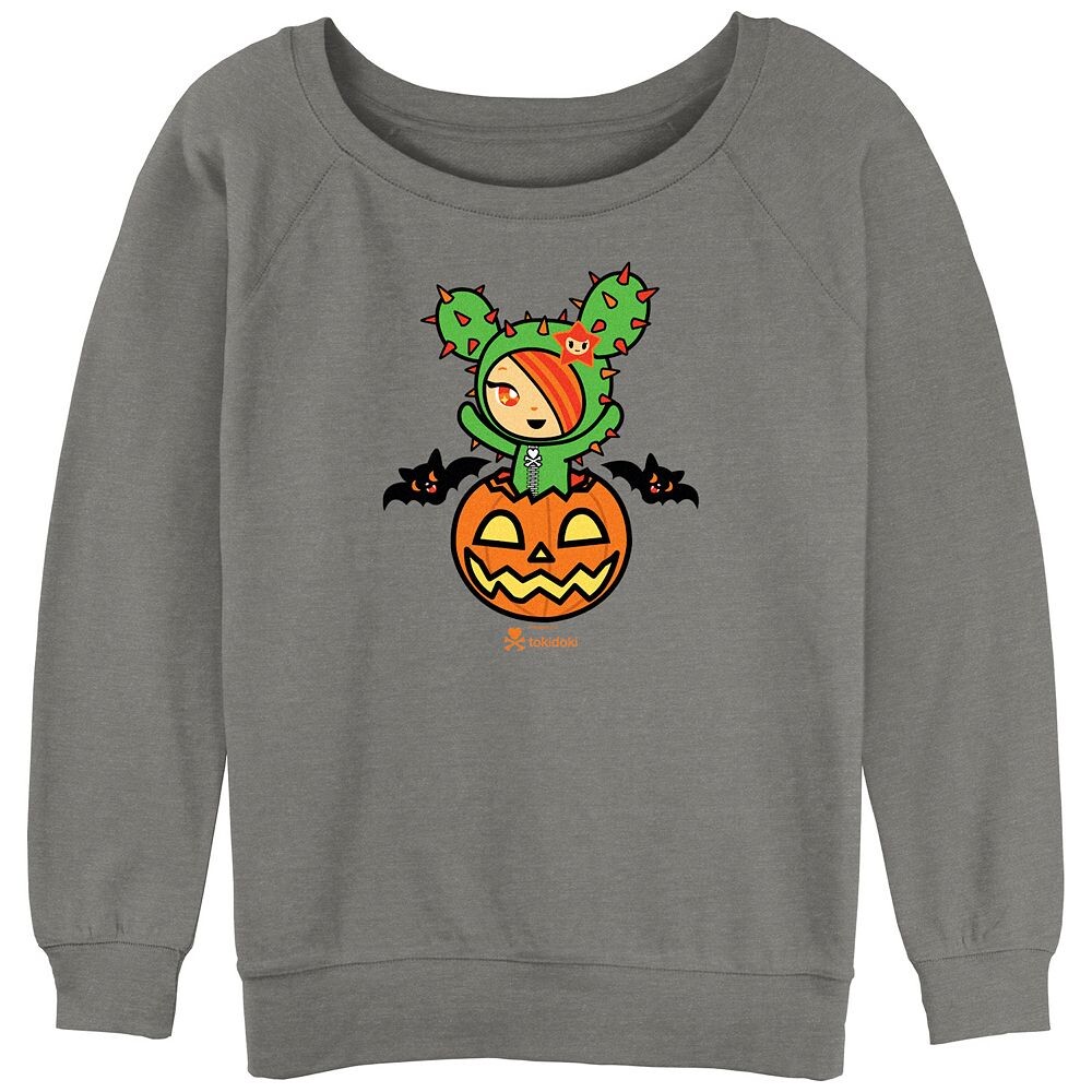 

Пуловер с рисунком тыквы Tokidoki для юниоров Licensed Character, цвет Gray Heather