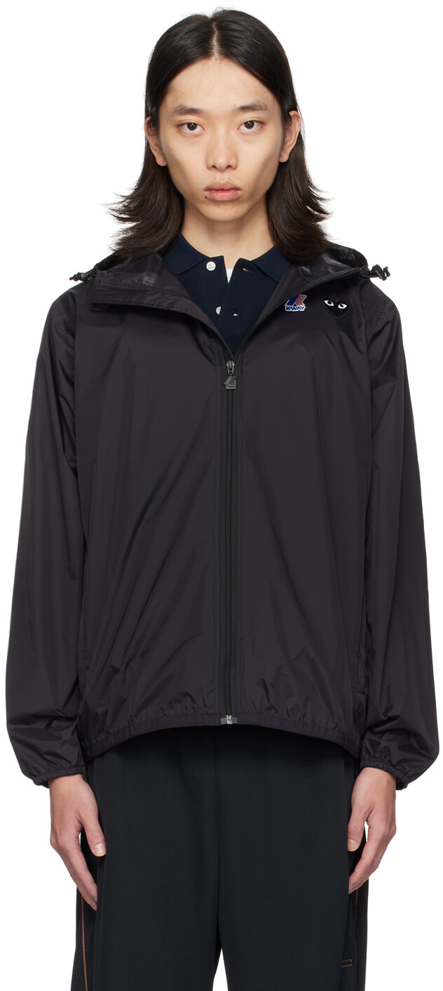 

Куртка-дождевик K-Way Edition Emblem COMME des GARcONS PLAY, черный