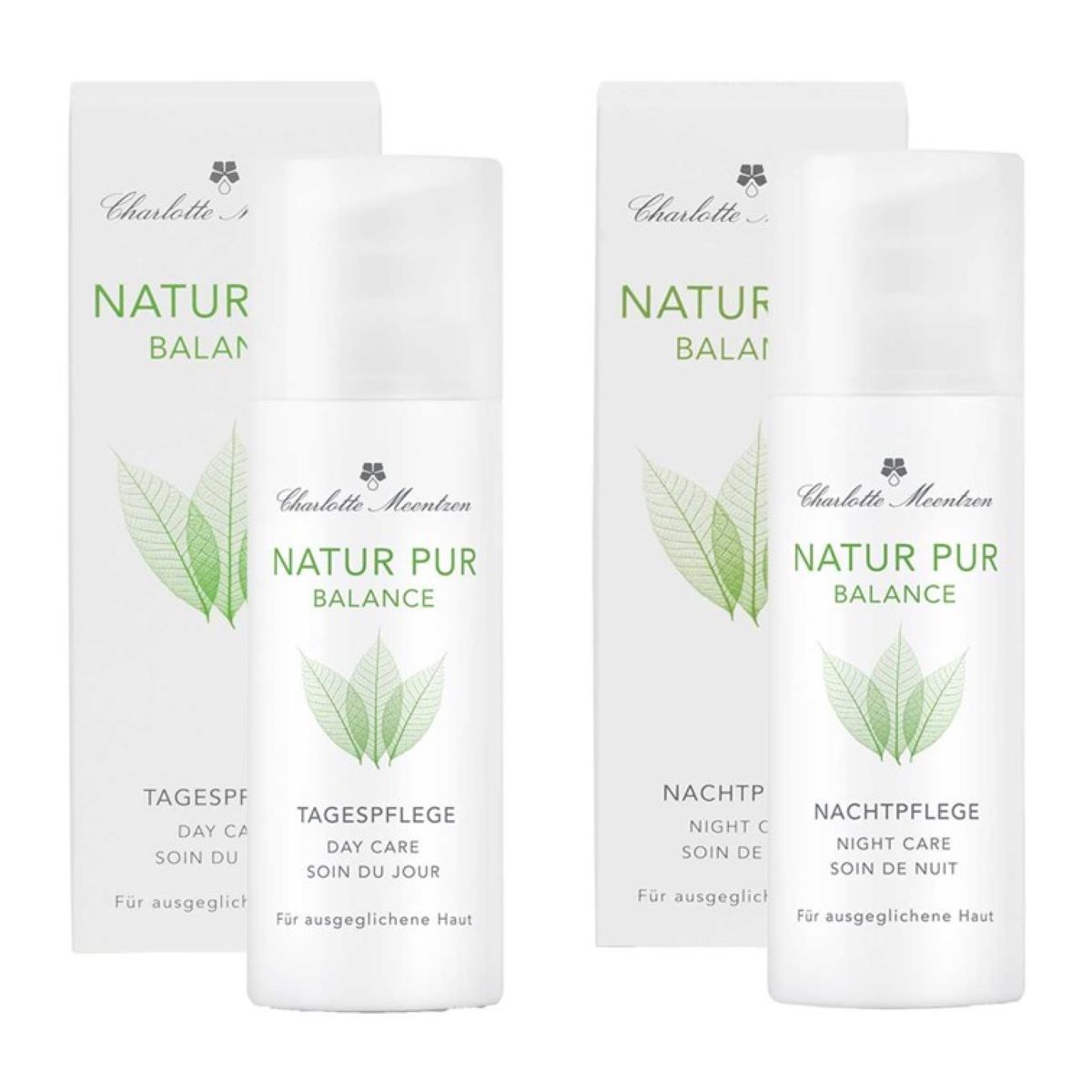 

Крем для лица natur pur balance tages-u. nachtpflege 2er set Charlotte Meentzen, количество 1 шт.