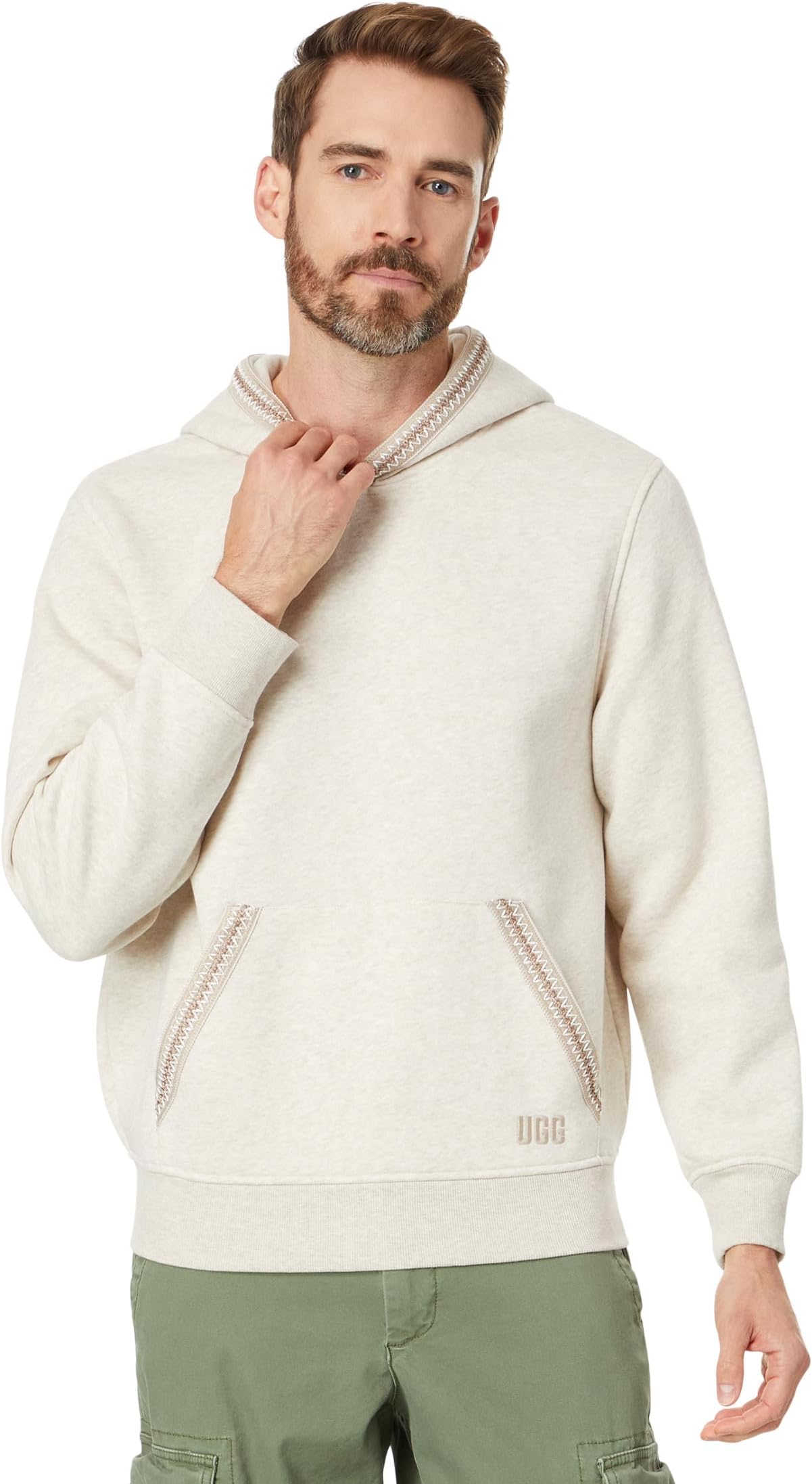 

Худи UGG Tasman Hoodie, цвет Caribou Heather